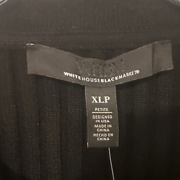 White House Black Market NWT BW Striped Women's Cardigan - Picture 2 of 13